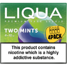 Liqua New Two Mints 4 x 10ml