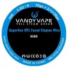 Vandy Vape Ni80 Superfine MTL Fused Clapton Wire