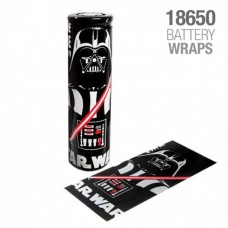 18650 Battery Wraps Darth Vader